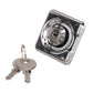 Stainless Steel Locking Lifting Ring, 1-7/8in x 2-1/8in