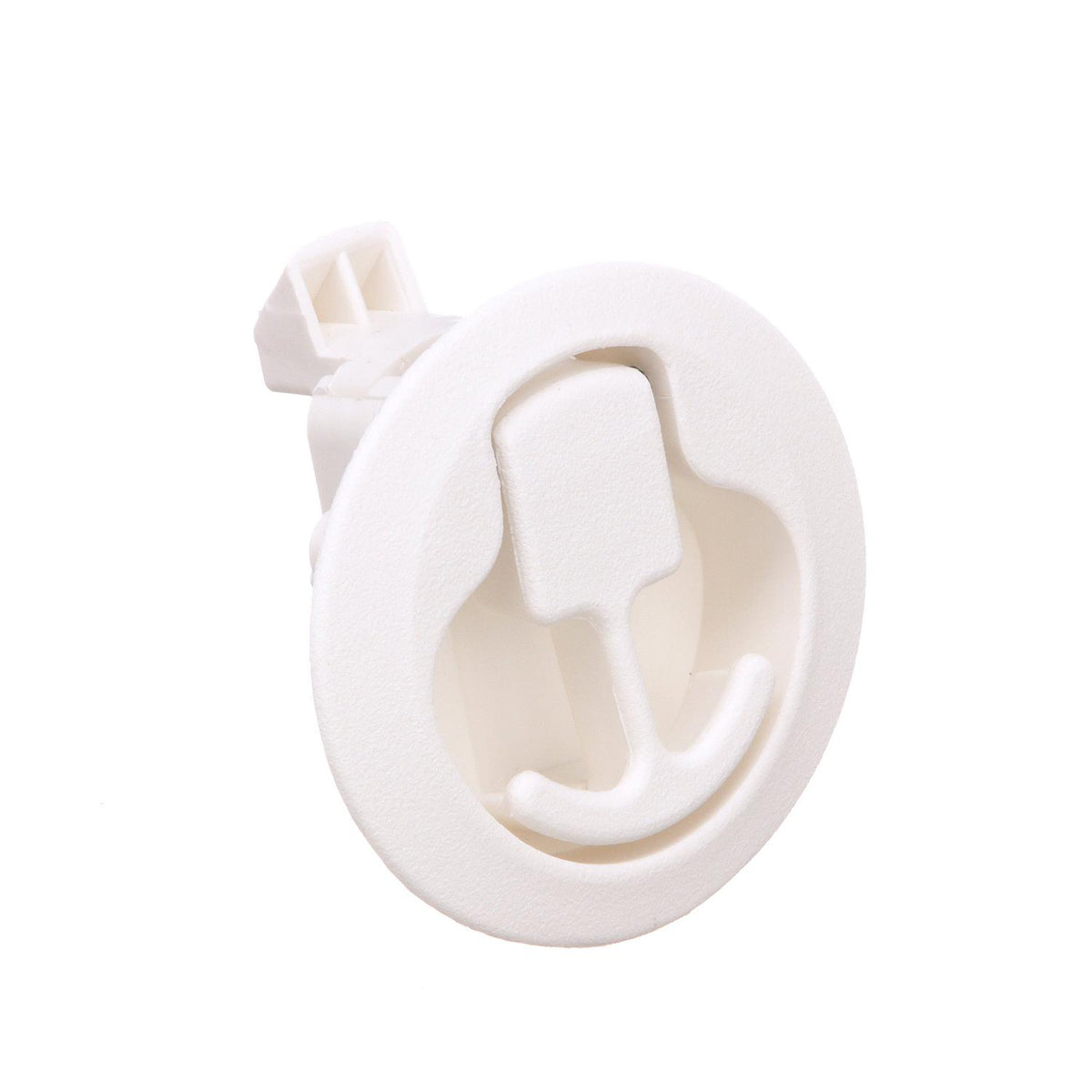 White Slam Latch, 2in