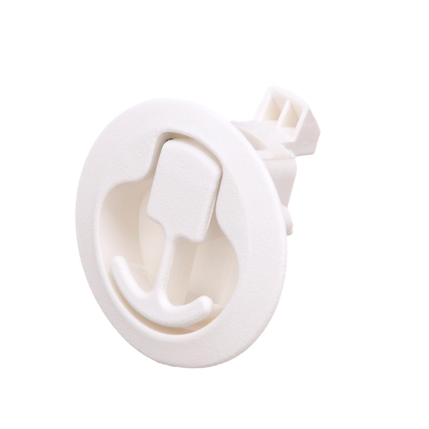 White Slam Latch, 2in