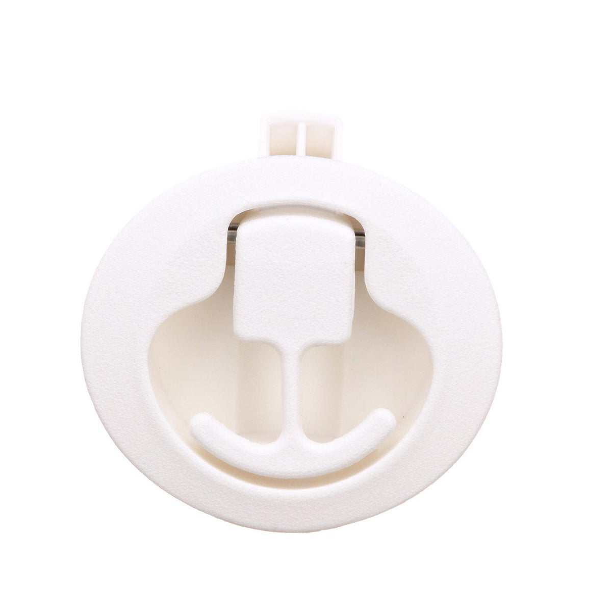 White Slam Latch, 2in