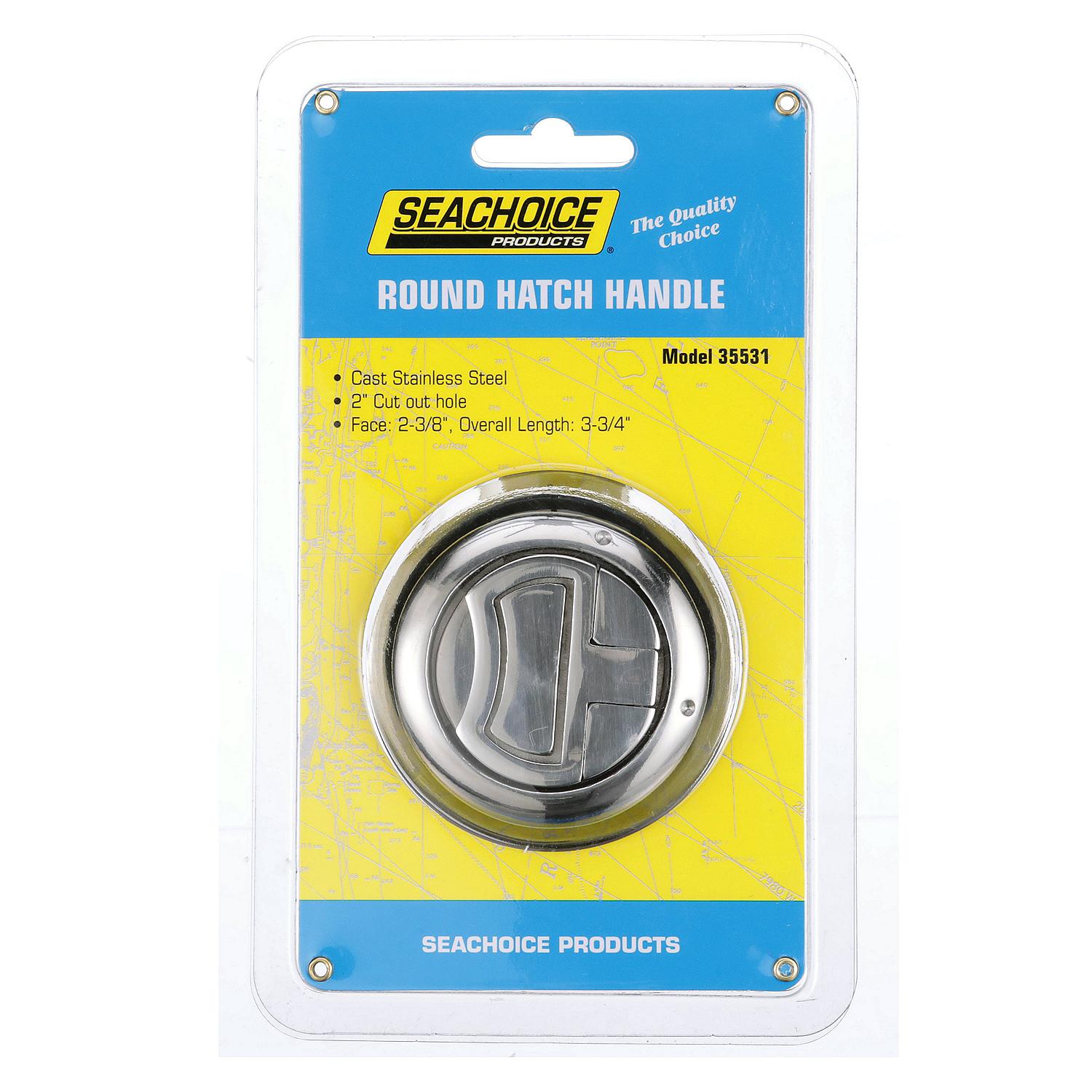 Round Hatch Handle, 2-3/8in