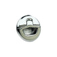 Non-Locking Grand Slam Latch, Mini Round, 1-3/8in