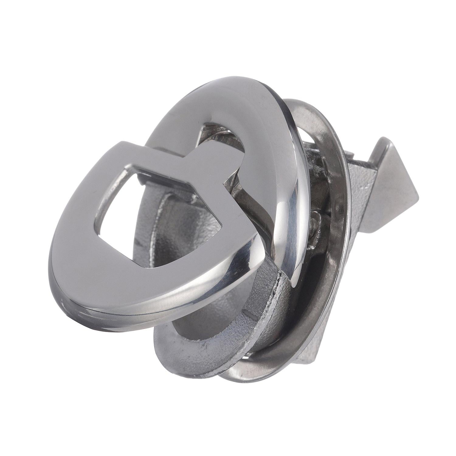 Non-Locking Grand Slam Latch, Mini Round, 1-3/8in