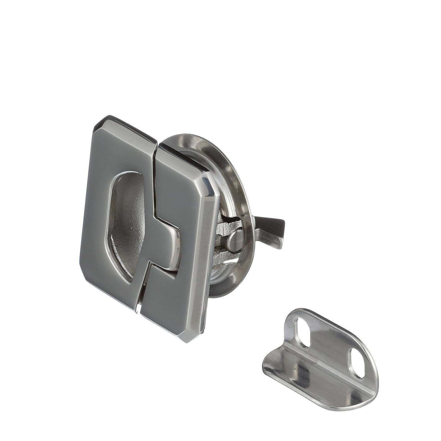 Non-Locking Grand Slam Latch, Square, 1-3/8in