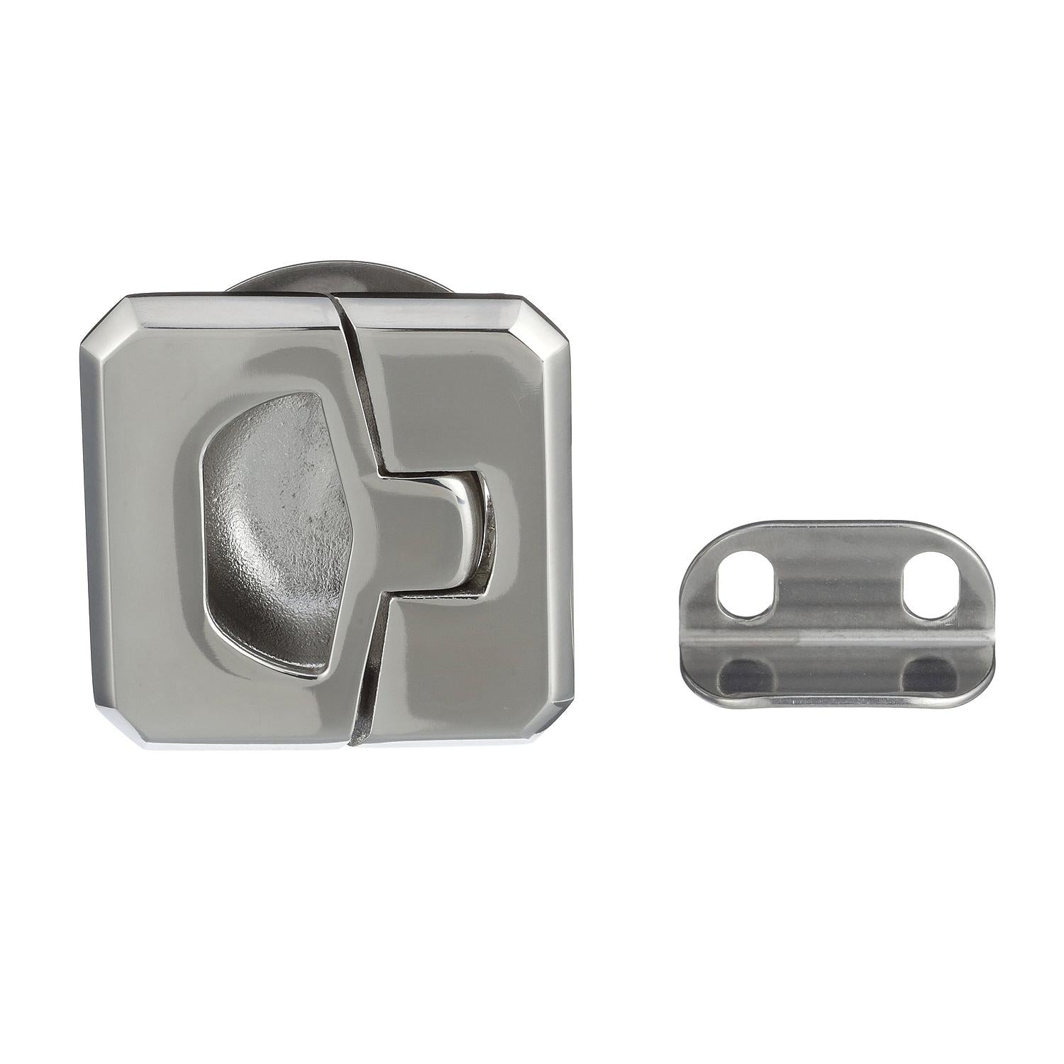 Non-Locking Grand Slam Latch, Square, 1-3/8in