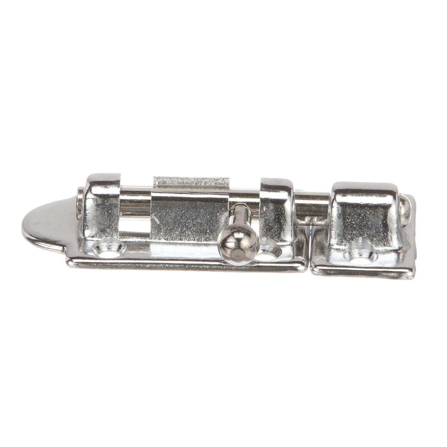 Barrel Bolt, 2-7/8in Chrome Brass