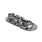 Chrome Plated Bronze Barrel Bolt, 3-5/8in x 1-1/8in