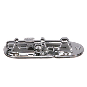 Chrome Plated Bronze Barrel Bolt, 3-5/8in x 1-1/8in