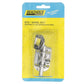 Chrome Plated Bronze Barrel Bolt, 3-5/8in x 1-1/8in