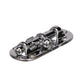 Chrome Plated Bronze Barrel Bolt, 3-5/8in x 1-1/8in