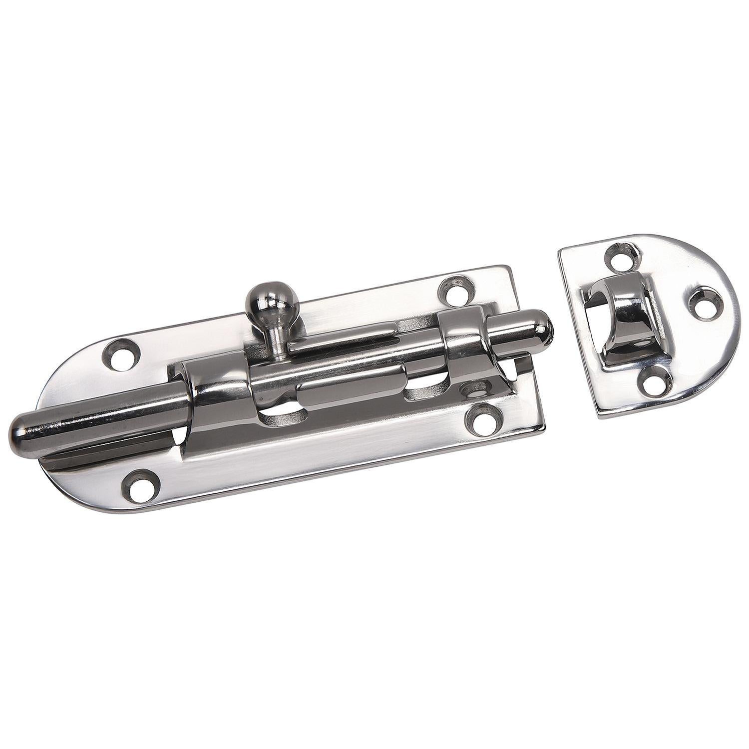 Barrel Bolt, 316 Stainless Steel, 5.2in x 1.5in