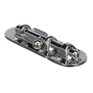 Chrome Plated Bronze Barrel Bolt, 4-7/16in x 1-7/8in