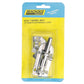 Chrome Plated Bronze Barrel Bolt, 4-7/16in x 1-7/8in