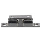 Chrome Plated Brass Friction Catch, 1-15/16in x 3/8in