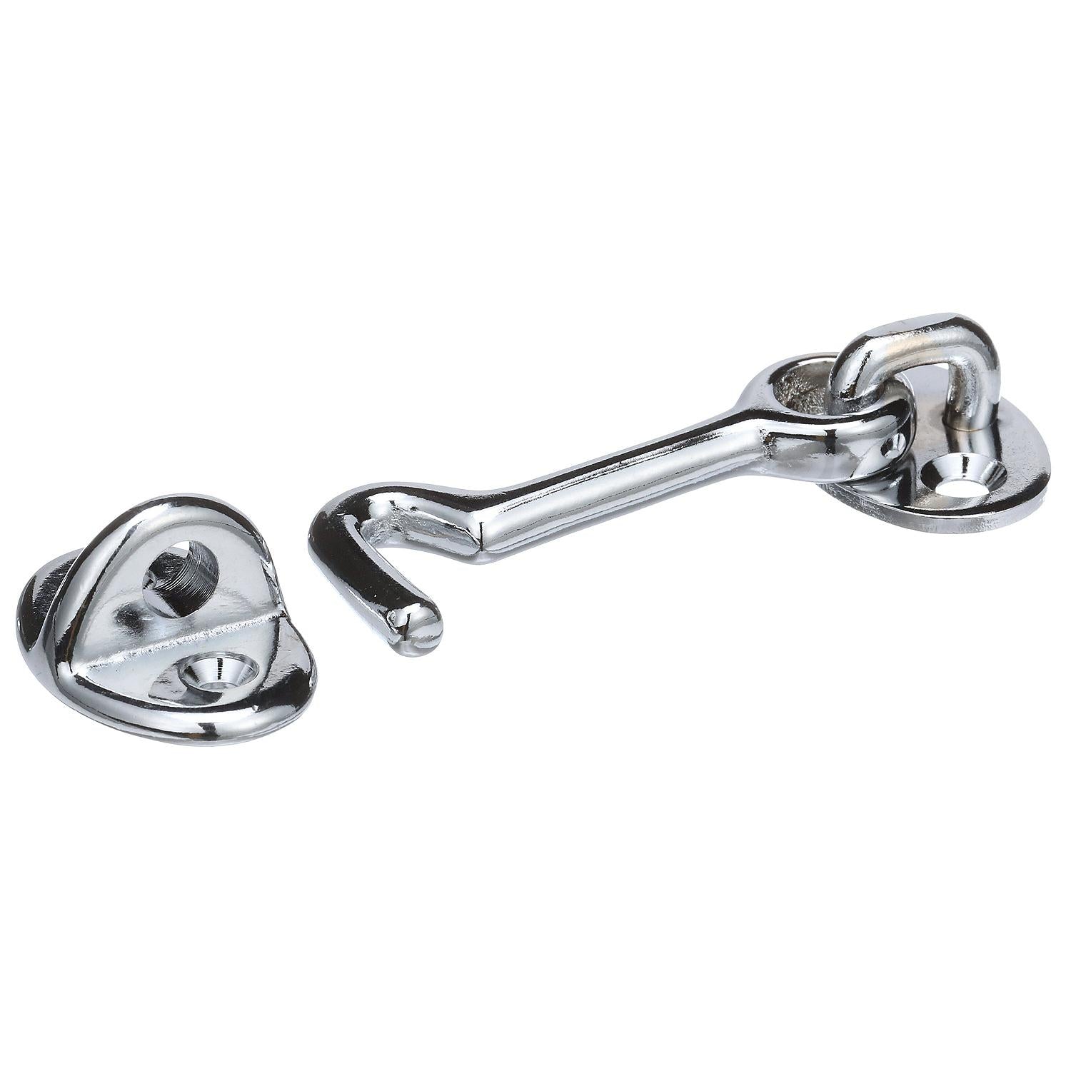 Chrome Plated Brass Cabin Door Hook, 2in