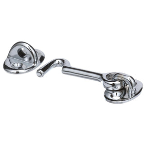 Chrome Plated Brass Cabin Door Hook, 2in