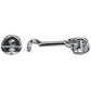 Chrome Plated Brass Cabin Door Hook, 2in