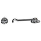 Chrome Plated Brass Cabin Door Hook, 3in