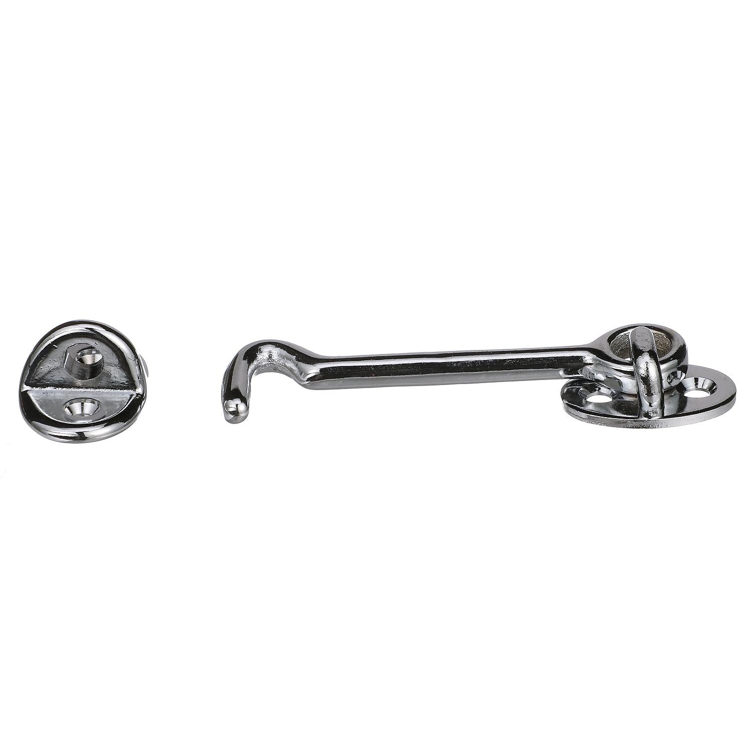 Chrome Plated Brass Cabin Door Hook, 3in