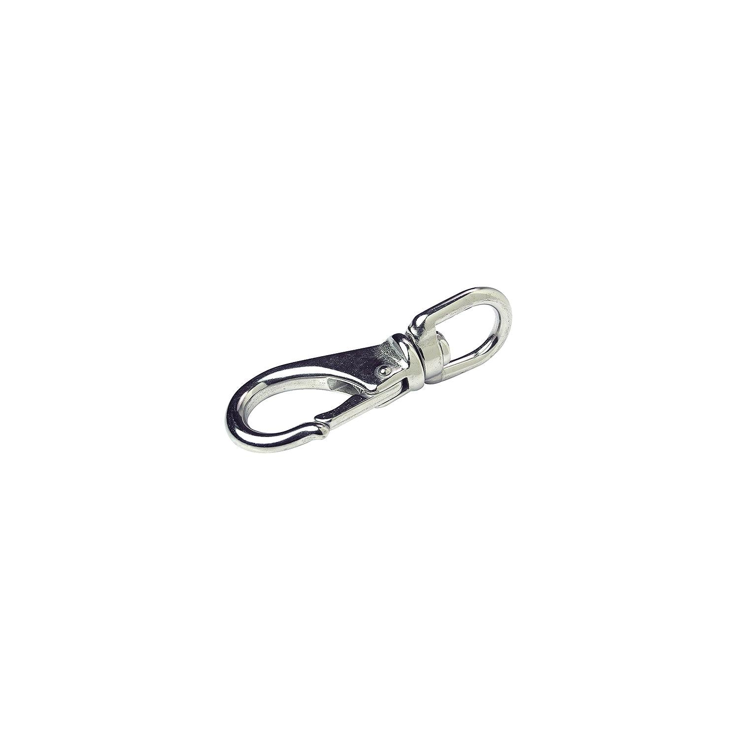 Stainless Steel Swivel Eye Snap, 4in
