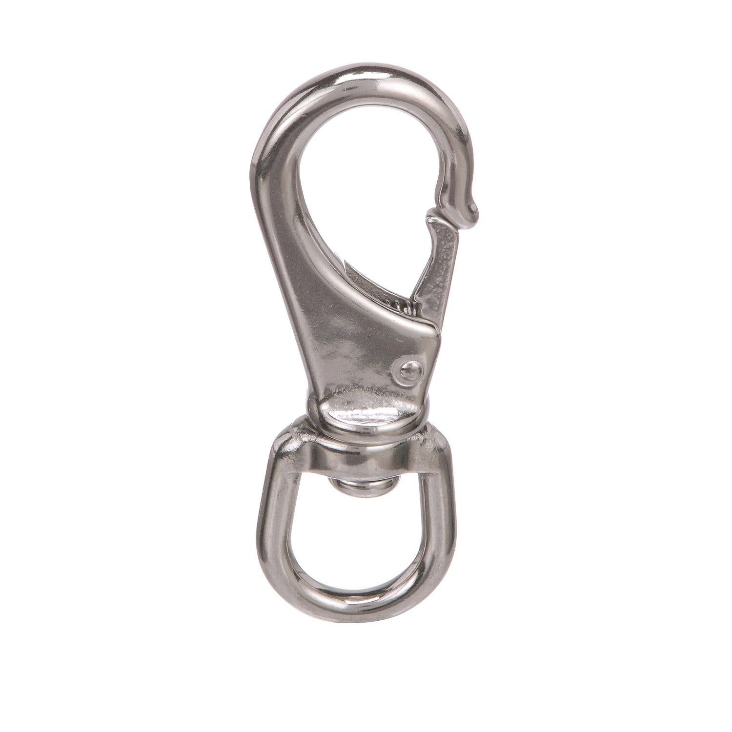 Stainless Steel Swivel Eye Snap, 4in