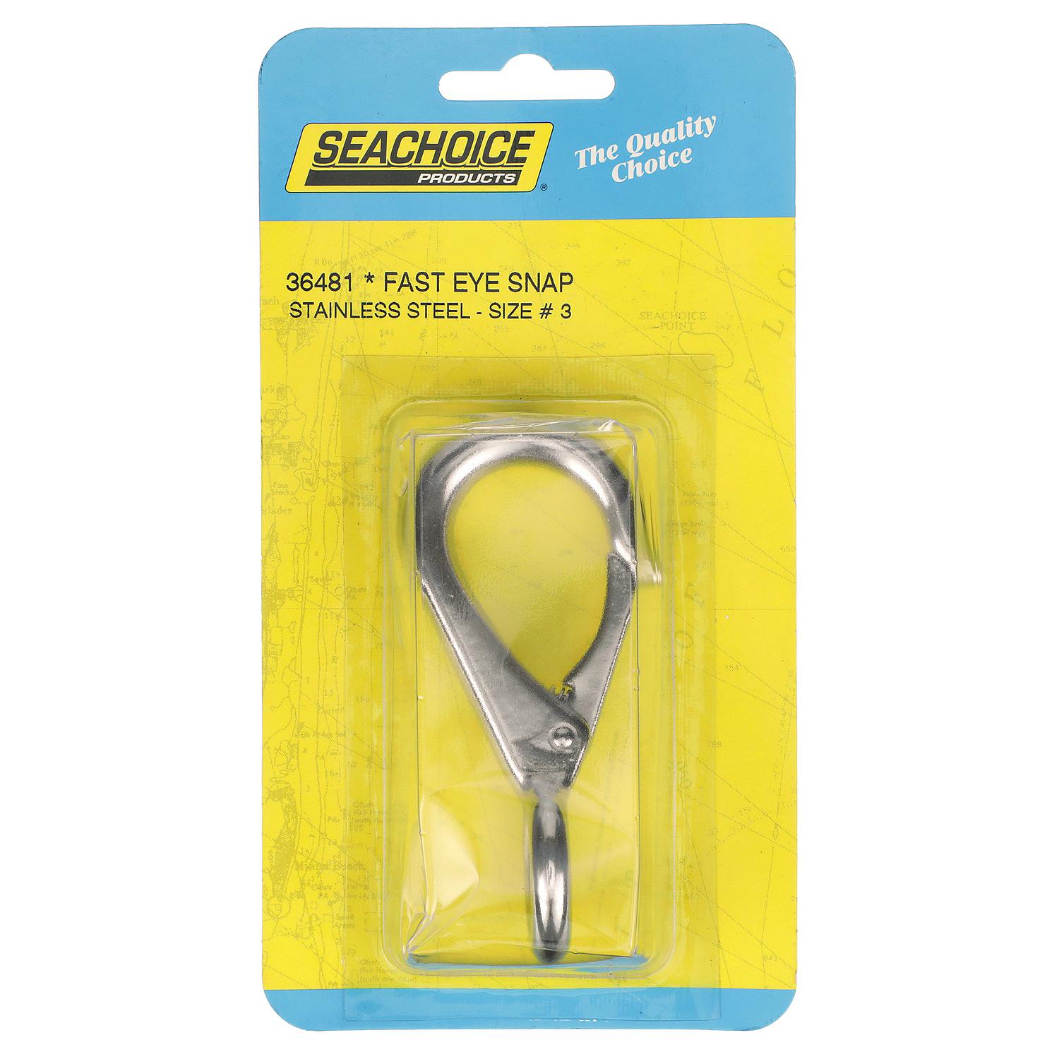 Stainless Steel Fast Eye Snap, 3-7/8in
