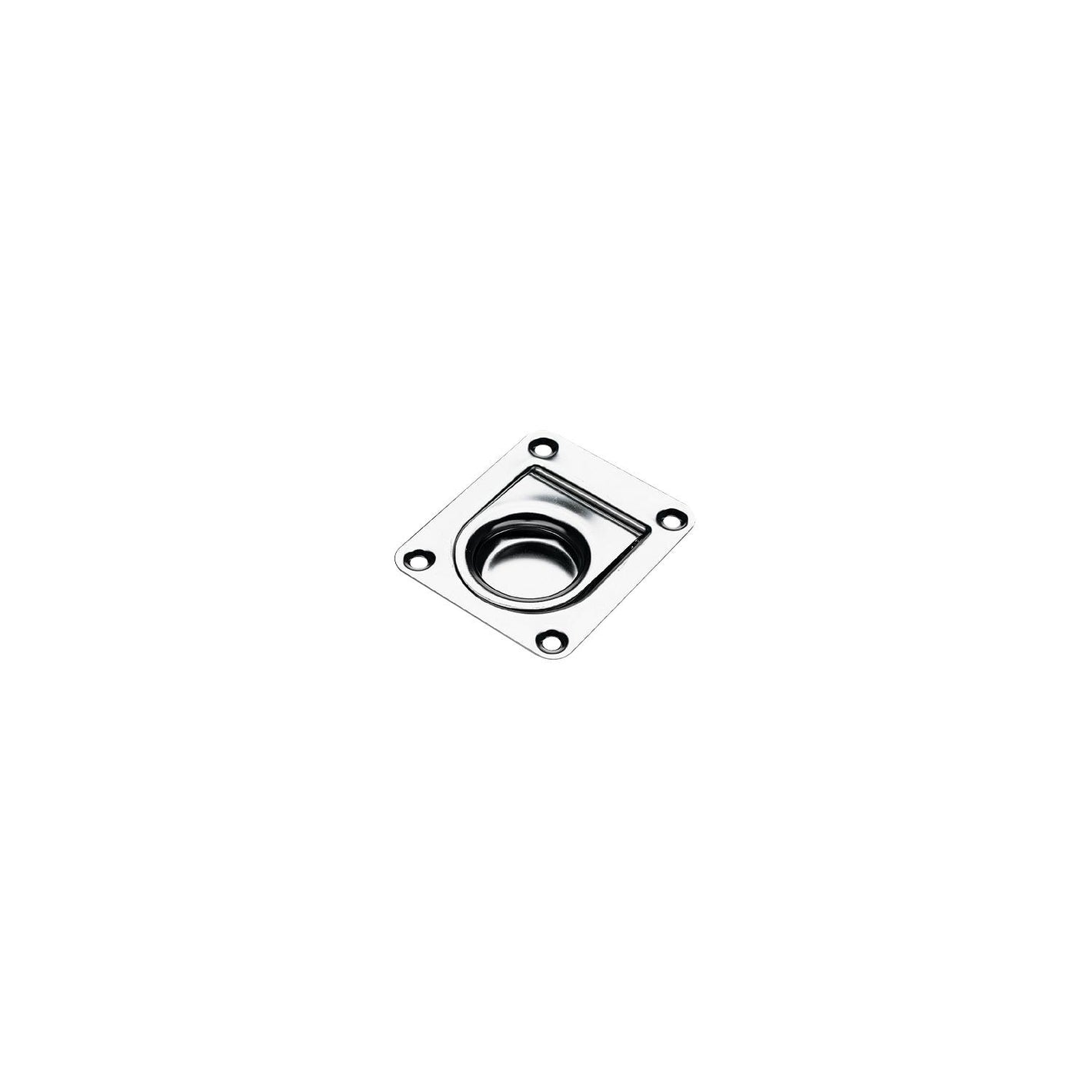 Stainless Steel Ring Pull, 2-3/16in x 2-5/8in