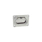 Stainless Steel Flush Hatch Handle, 3in x 2-1/4in