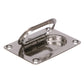Stainless Steel Flush Hatch Handle, 3in x 2-1/4in