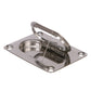 Stainless Steel Flush Hatch Handle, 3in x 2-1/4in
