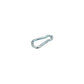 Safety Spring Hook, Zinc Plated, 7/16in x 4-3/4in