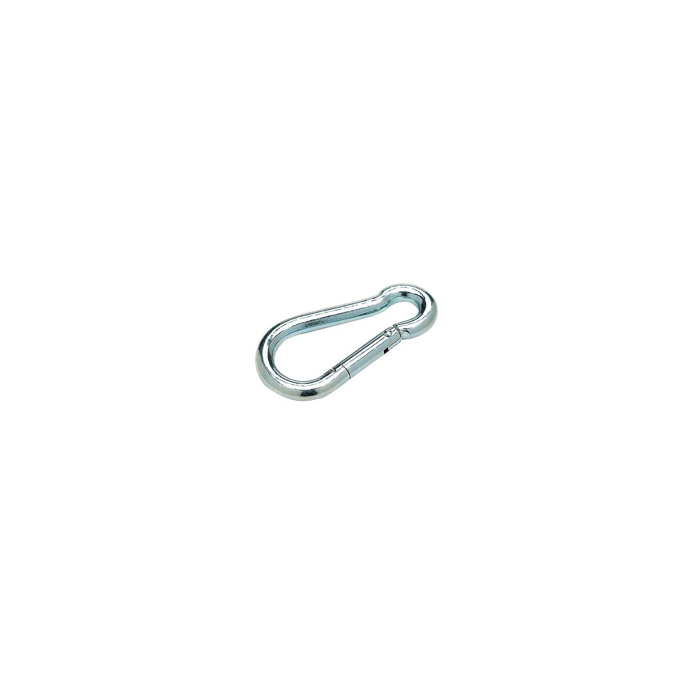 Safety Spring Hook, Zinc Plated , 5/16in x 3-1/8in