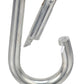 Safety Spring Hook, Zinc Plated, 7/16in x 4-3/4in