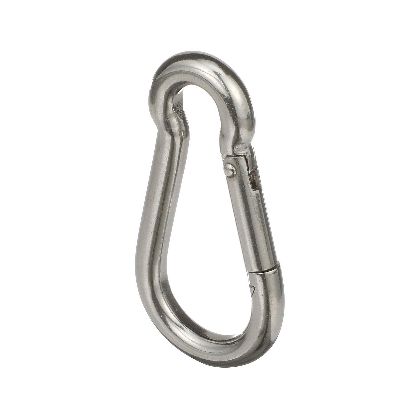 Safety Spring Hook, Stainless Steel, 5/16in x 3-1/4in
