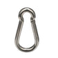 Safety Spring Hook, Stainless Steel, 3/8in x 4in