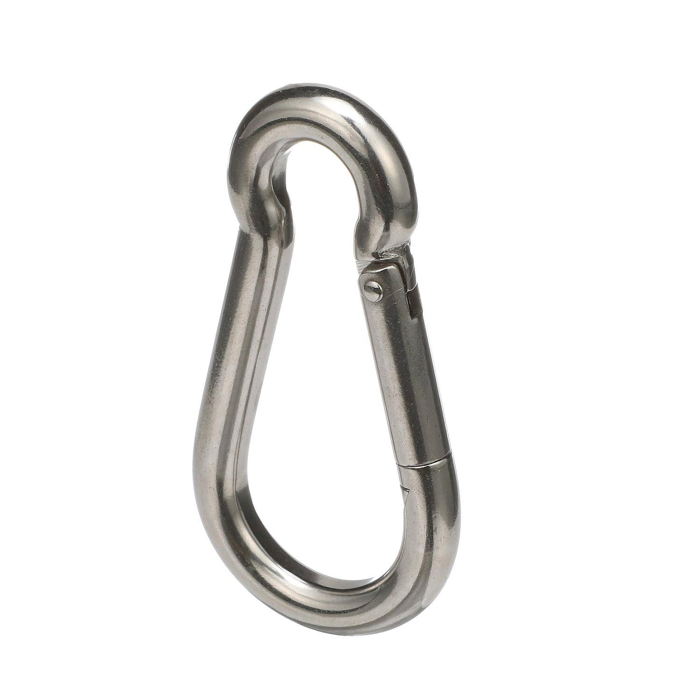 Safety Spring Hook, Stainless Steel, 3/8in x 4in