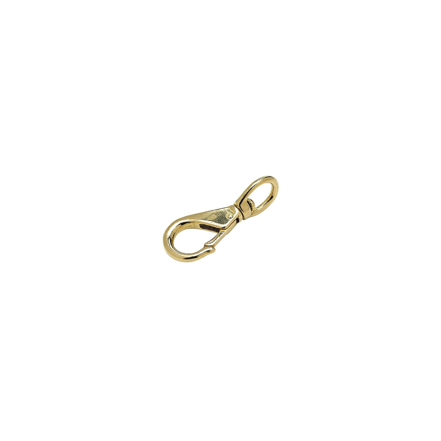 Brass Swivel Eye Snap, 4-1/2in