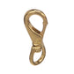 Brass Swivel Eye Snap, 4-1/2in