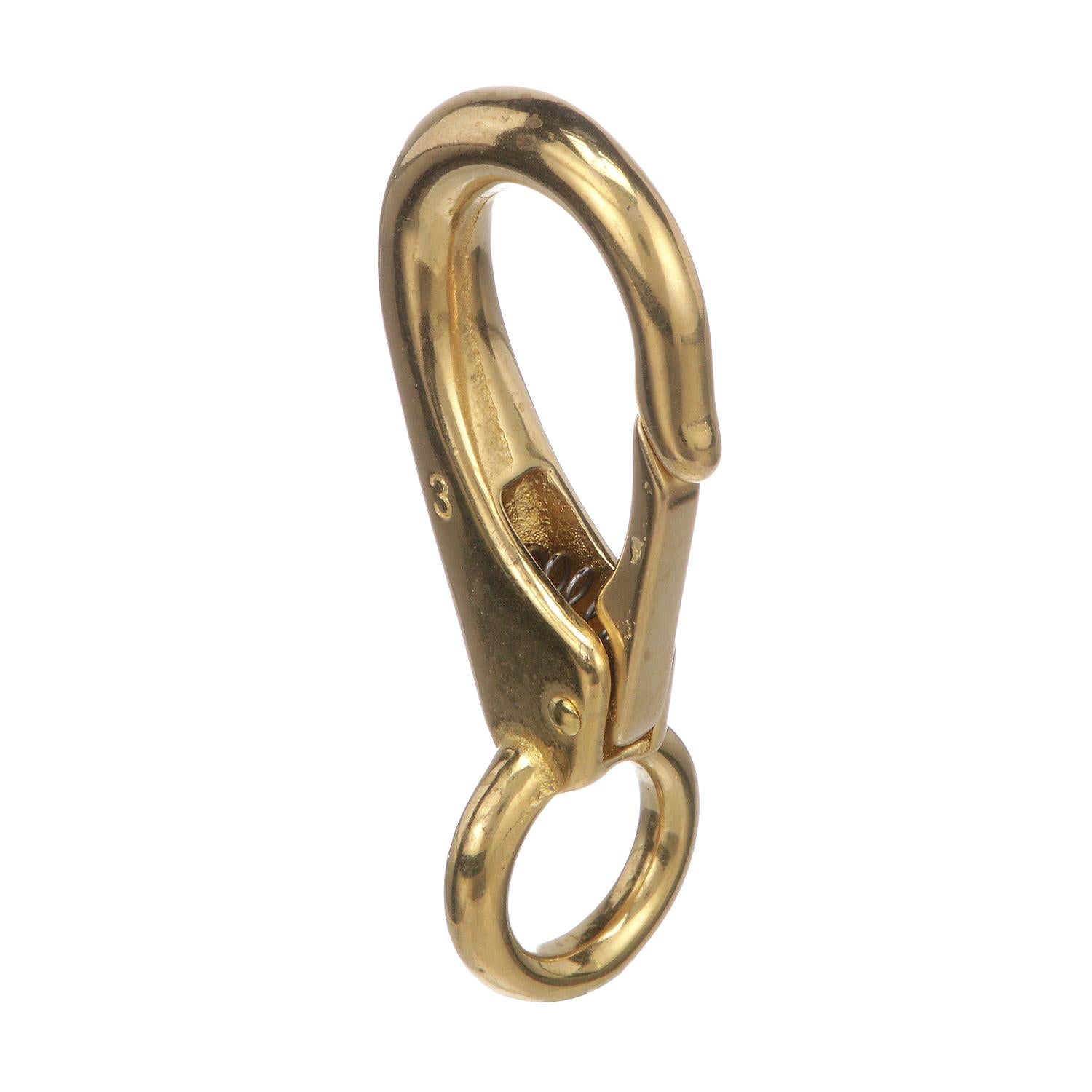 Brass Fast Eye Snap, 3-7/8in