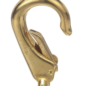 Brass Fast Eye Snap, 3-7/8in