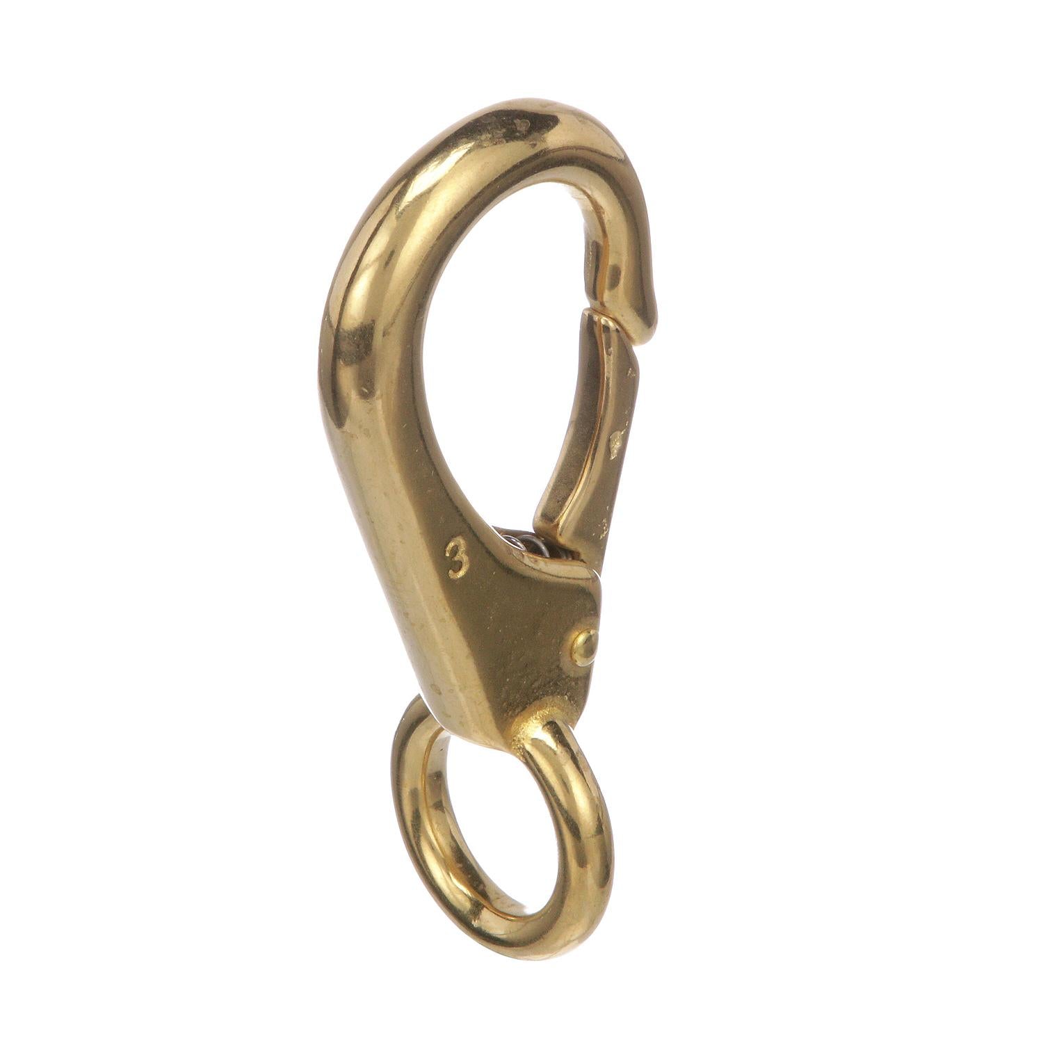Brass Fast Eye Snap, 3-7/8in