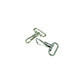 Chrome Plated Brass Spring Snaps, 2/PK