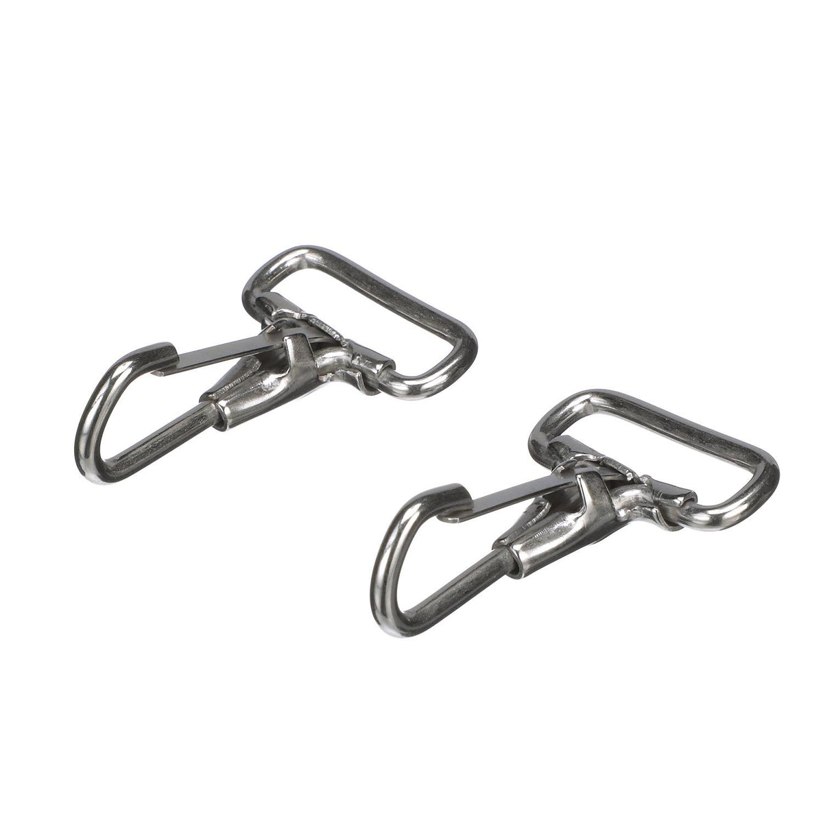 Chrome Plated Brass Spring Snaps, 2/PK
