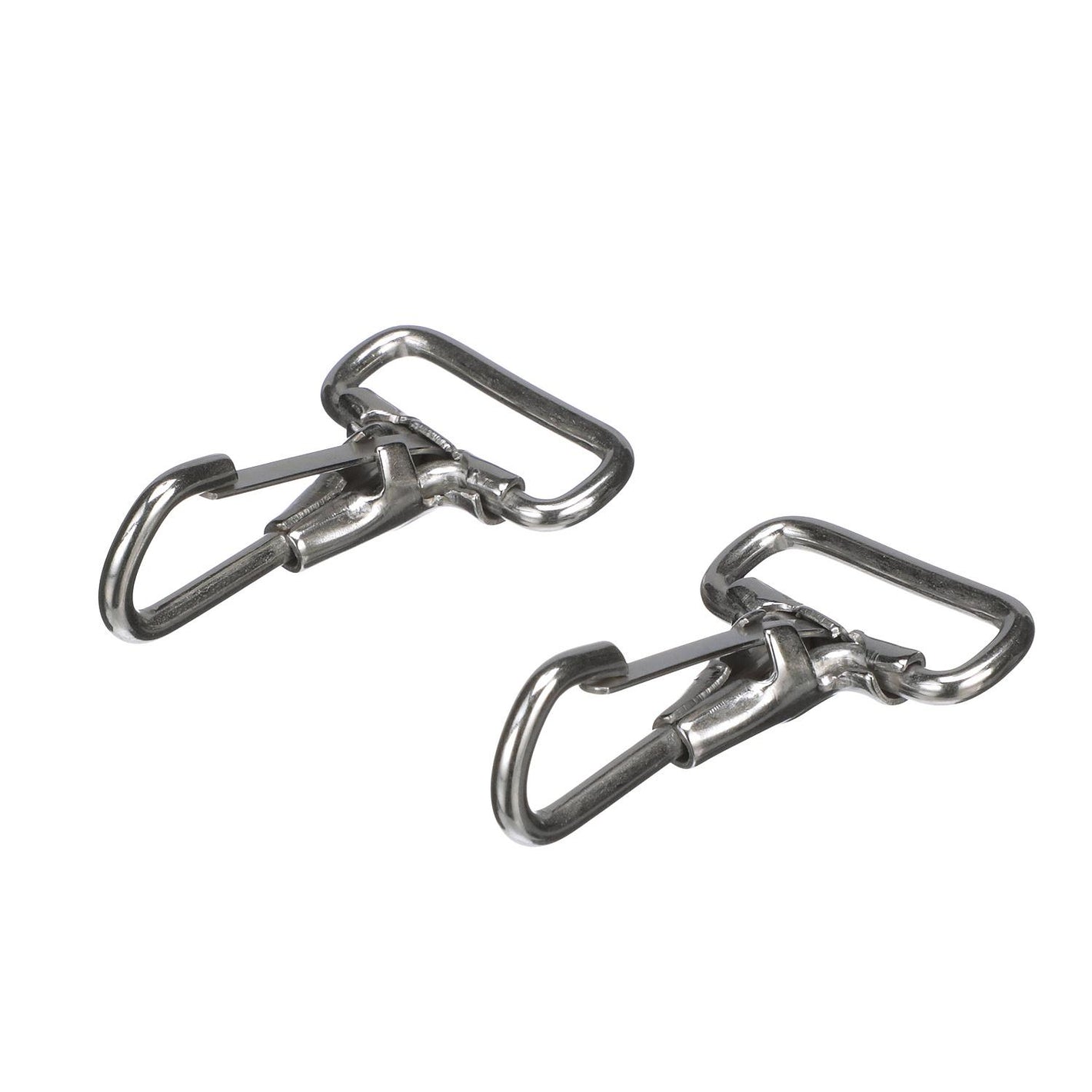 Chrome Plated Brass Spring Snaps, 2/PK