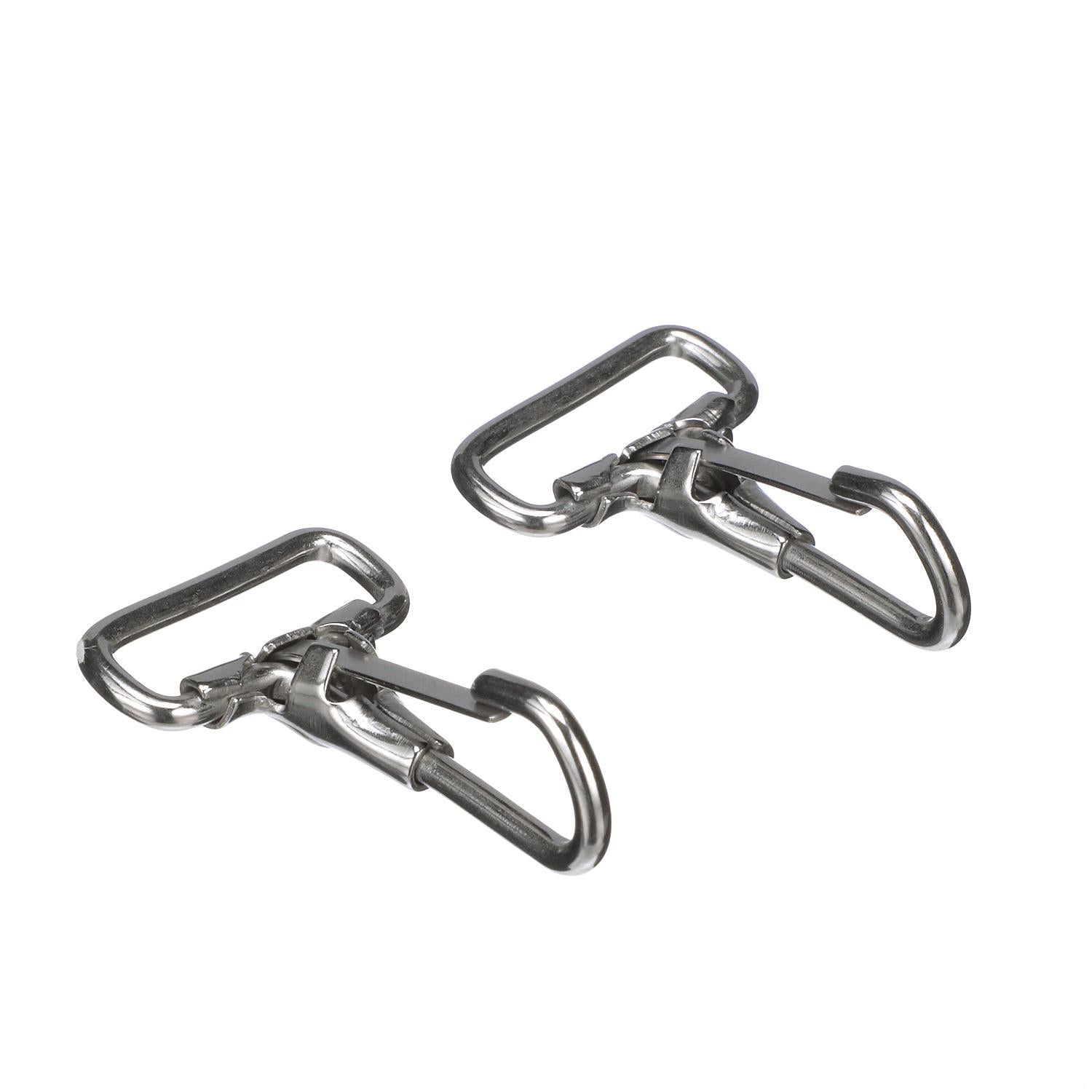 Chrome Plated Brass Spring Snaps, 2/PK