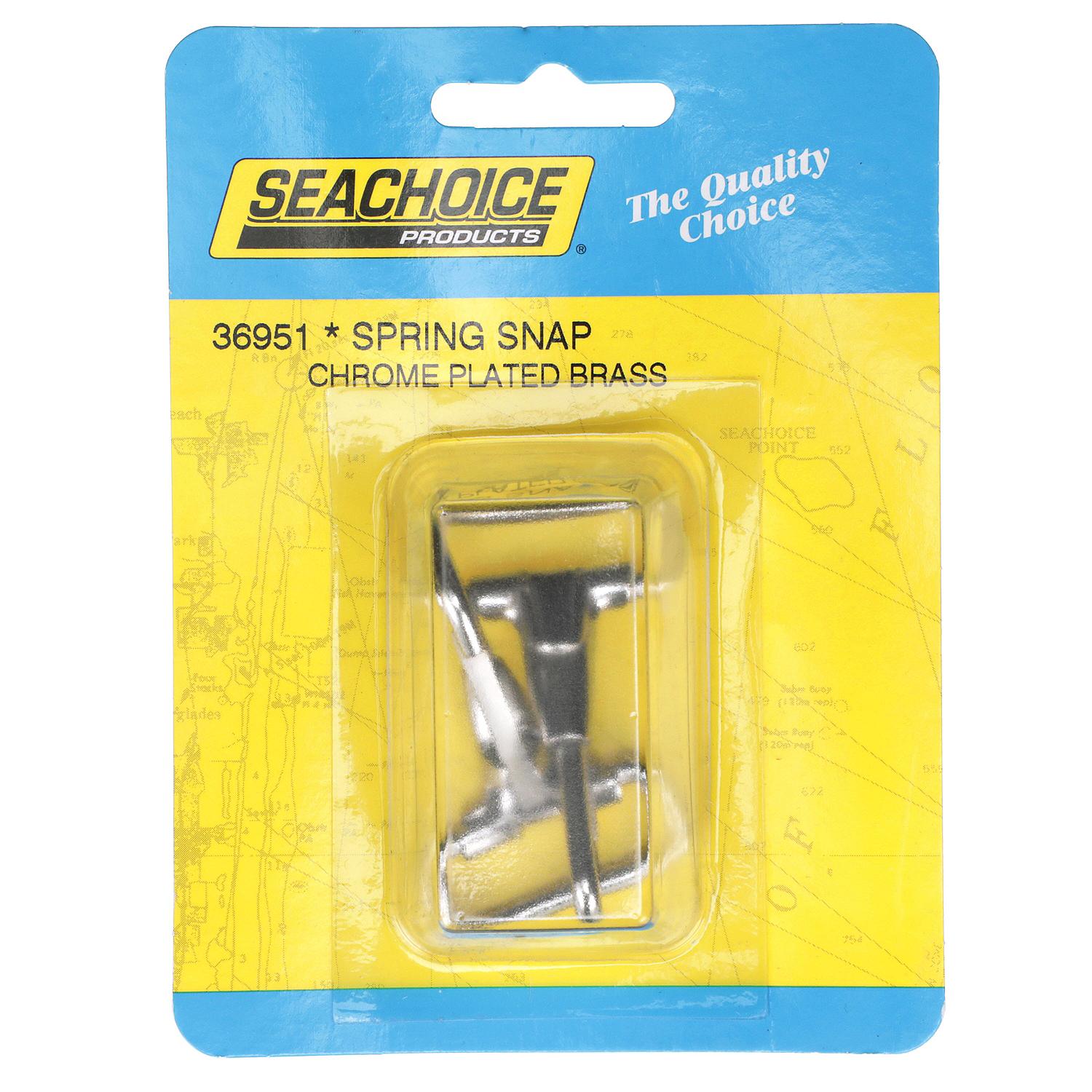 Chrome Plated Brass Spring Snaps, 2/PK