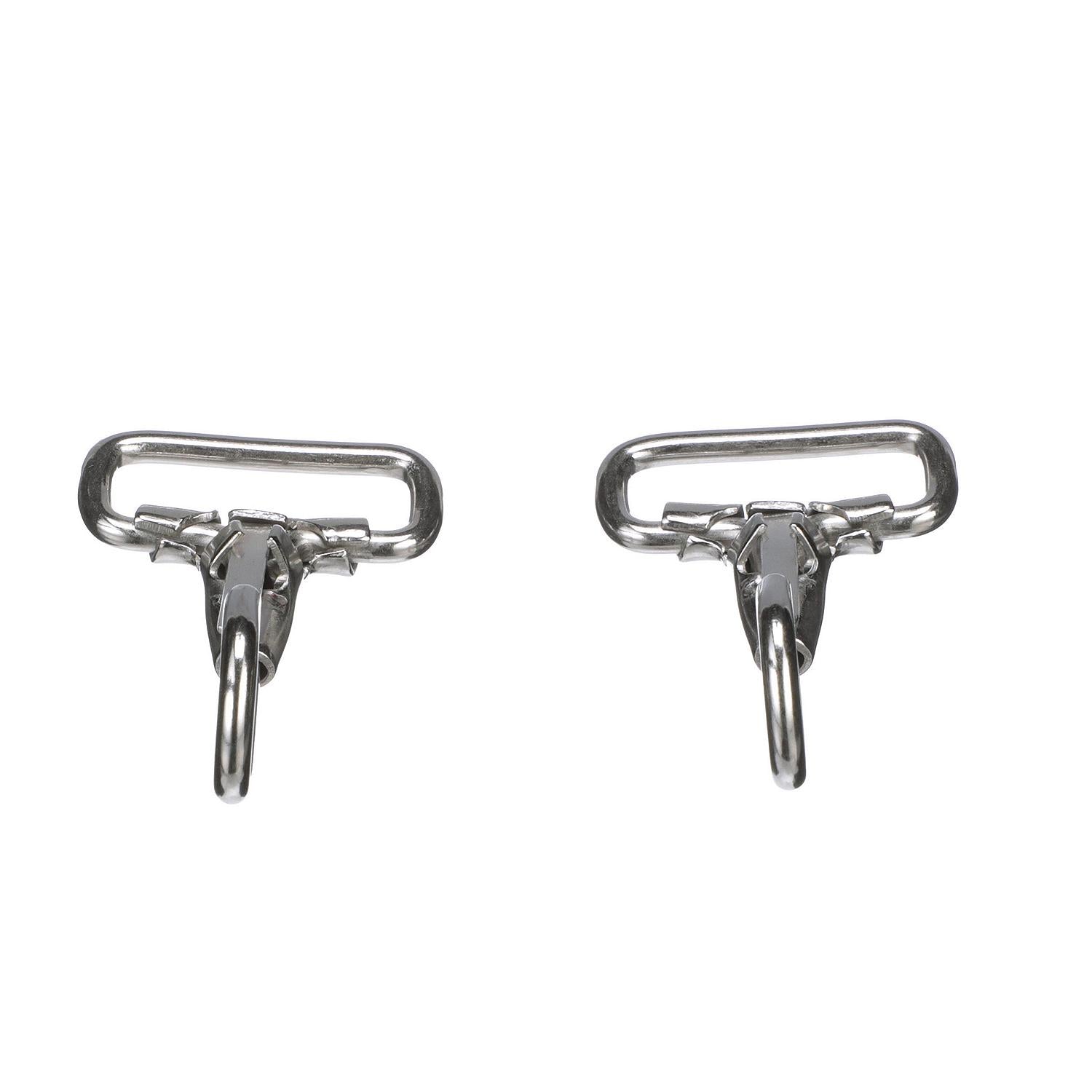 Chrome Plated Brass Spring Snaps, 2/PK