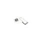Stainless Steel Safety Hasp, 1in x 2-7/8in
