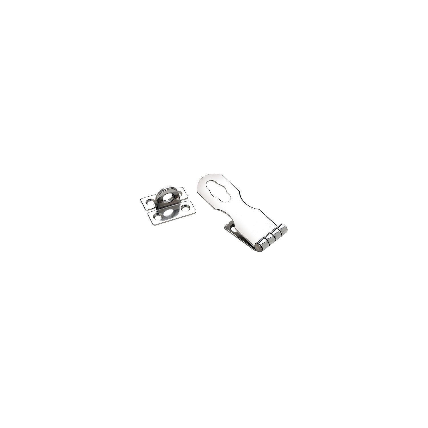 Stainless Steel Safety Hasp, 1in x 2-7/8in