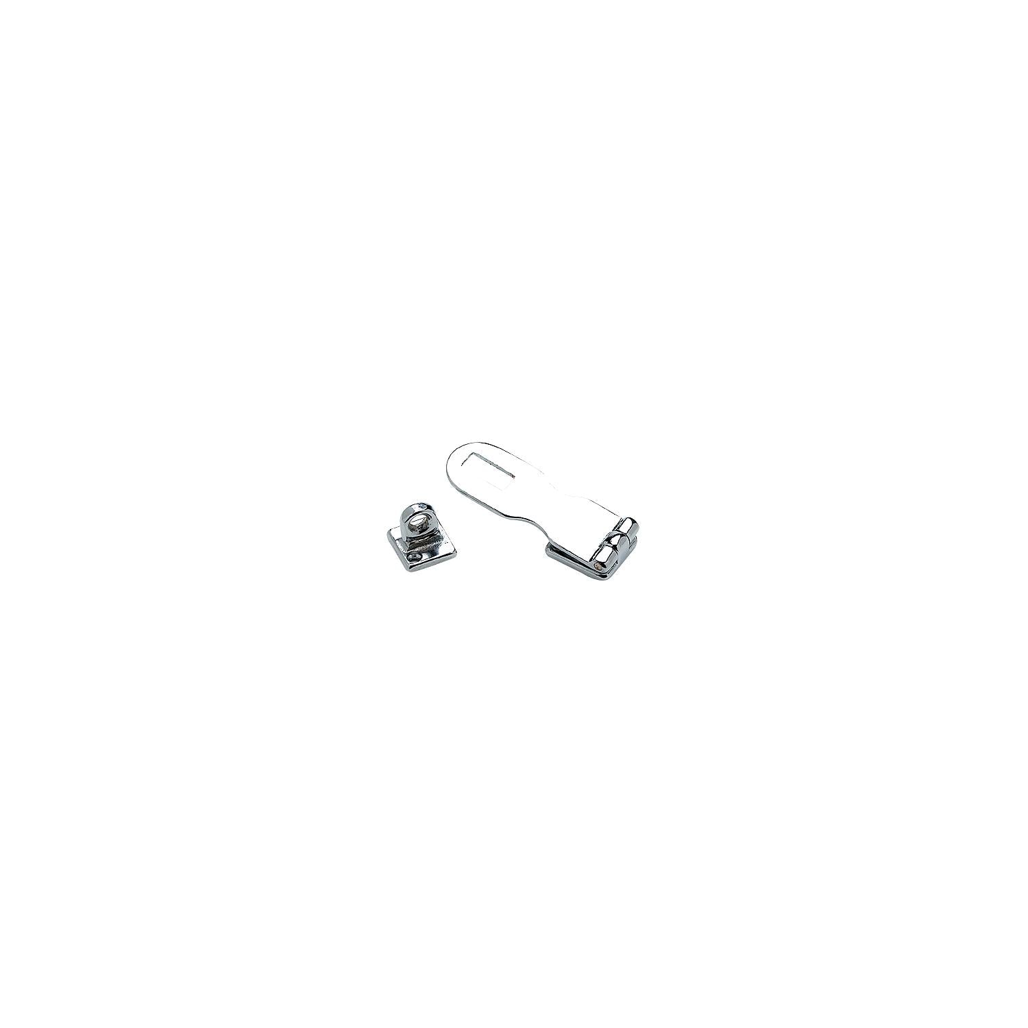 Chrome Plated Brass Swivel Eye Hasp, 3in
